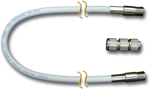Digital Antenna 10' Rg-8X Extensión Coaxial con Mini Uhf Fem
