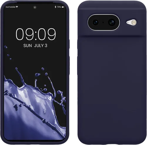 Miniatura 94 de kwmobile Funda compatible con Google Pixel 7 - Funda de silicona TPU con acabado suave - Piedra antigua