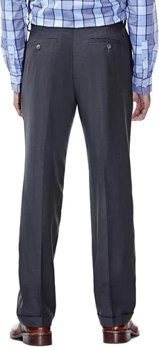 Miniatura 3 de Haggar Men's Eclo Repreve Stria Pleat Front Dress Pant