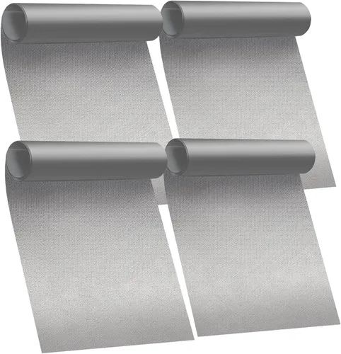 Miniatura 11 de Revestimientos para horno para la parte inferior del horno - Paquete de 2 alfombrillas grandes de servicio pesado para horno, 17" x 25" Negro