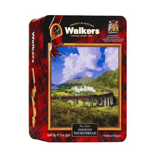 Miniatura 14 de Walker's Shortbread Highlanders, galletas de mantequilla pura de mantequilla, caja de 4.7 onzas (paquete de 2)