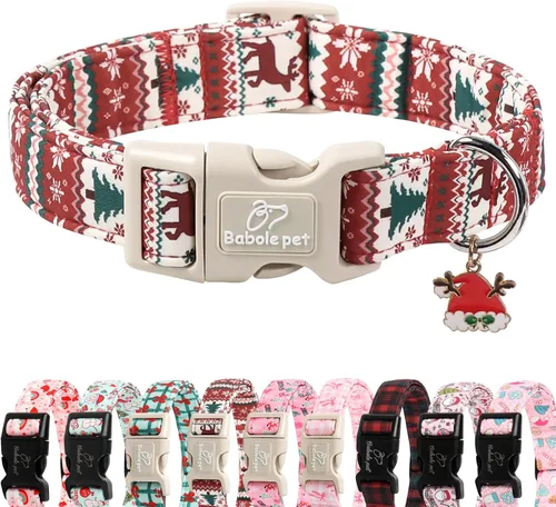 Miniatura 45 de Collar de otoño para perro, lindo collar de cachorro con hojas de otoño, ligero, cómodo, ajustable, para mascotas pequeñas, medianas y grandes