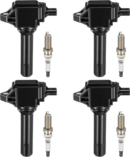 Miniatura 42 de BDFHYK Paquete de Bobina de Encendido UF350 y Bujías de Iridio 4505 Compatibles con Nissan 2002-2006 Altima 2002-2006 Sentra L4 2.5L Juego de 4