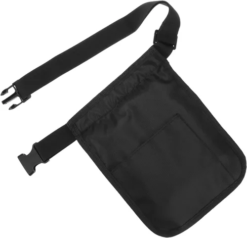 Miniatura 2 de QWORK Cinturón Organizador Médico, Bolsa de Almacenamiento para Enfermeras, Bolsa de Cintura Bolsillo para Tijeras Médicas Kit de Herramientas