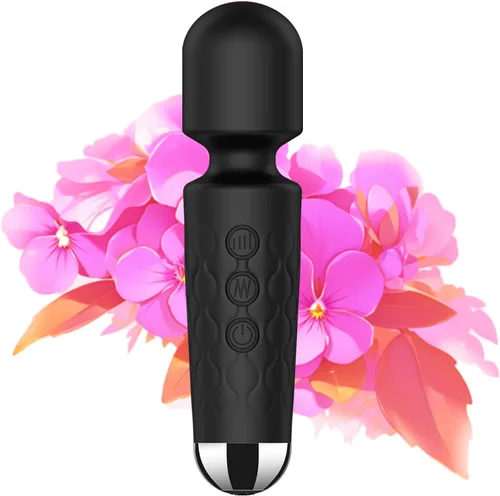 Masajeador de espalda pequeño tipo bala para mujeres - masajeador eléctrico recargable corporal mini personal - para pie - relajación muscular del