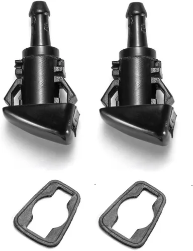 Miniatura 10 de Kit de boquillas para limpiaparabrisas delantero compatible con Dodge Durango 2011-2023, Jeep Grand Cherokee 11-23, Dodge Grand Caravan 11-14