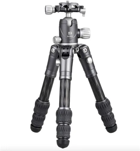 Miniatura 7 de Benro Trípode/monopie de viaje de la serie Zero de fibra de carbono de murciélago
