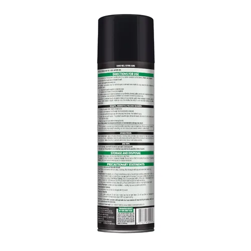 Miniatura 8 de Spectracide Aerosol asesino de avispas y avispones mata avispas, avispones y chaquetas amarillas al contacto y elimina el nido, paquete de 12