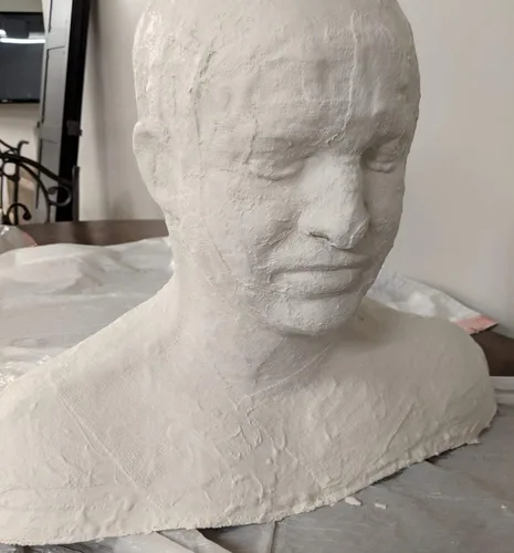 Miniatura 3 de Paquete de 3 rollos de gasa de yeso blanco para proyectos de arte, molde de vientre, fabricación de máscaras, esculturas, moldes corporales
