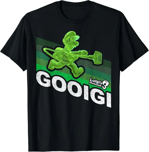Miniatura 2 de Luigi's Mansion 3 Gooigi Retro Line - Camiseta, Negro, S