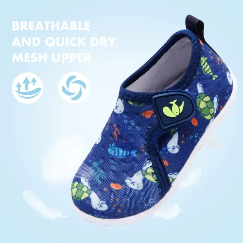 Miniatura 35 de FEETCITY Baby Boys Girls Water Sport Shoes Barefoot Kids Aqua Socks Quick-Dry Beach Swim Pool Shoes