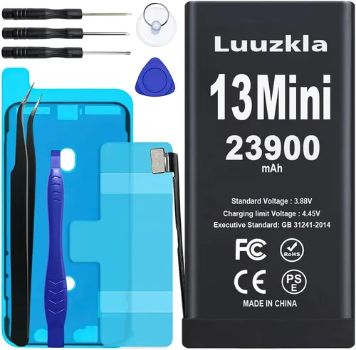 Miniatura 20 de Batería de 23900 mAh compatible con iPhone 11, nueva actualización, repuesto de batería de gran capacidad, compatible con iPhone 11, con kits