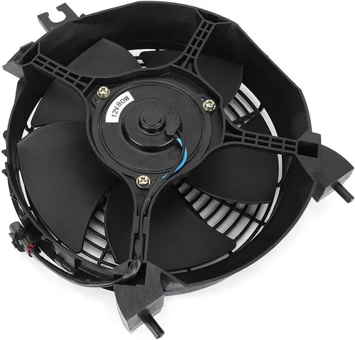Miniatura 7 de Fydun Reemplazo de condensador Ventilador de refrigeración Aire acondicionado de coche Ventilador de hoja curvada para L200 Pajero Sport KH4W OE