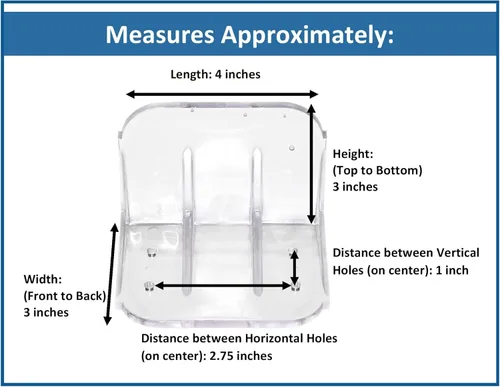Miniatura 3 de Protectores de nieve jumbo de plástico transparente de 10 piezas con fijación mecánica kits de accesorios de montaje en techos de metal