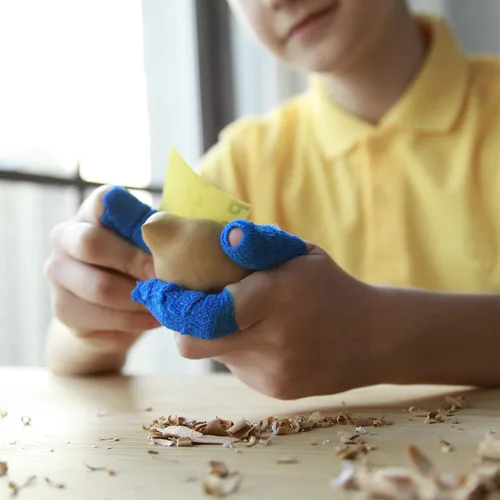 Miniatura 4 de BeaverCraft Cinta adhesiva resistente a los cortes, cinta adhesiva sin corte para tallado de madera y corte NCT6 6 piezas