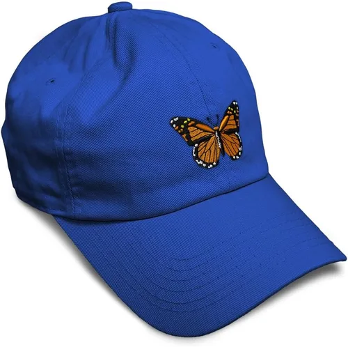 Miniatura 15 de Gorra de béisbol suave con diseño de mariposa monarca, con insectos, bordado de mariposa, de algodón, para hombres y mujeres