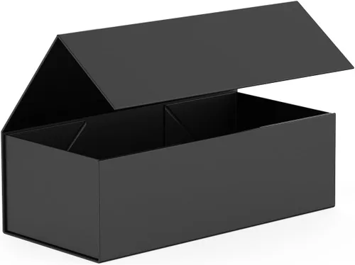Miniatura 10 de Caja de Regalo 12" x 6" x 4" Pulgadas, Caja de Regalo Grande con Tapa, Cajas Verde Bosque para Regalos, Cumpleaños, Día de San Valentín, Día