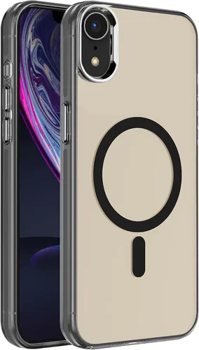 Miniatura 89 de S. Tedazo Funda magnética para iPhone 7/8 Plus (5.5 pulgadas) compatible con MagSafe, [no amarillenta] delgada, a prueba de golpes, funda para Negro