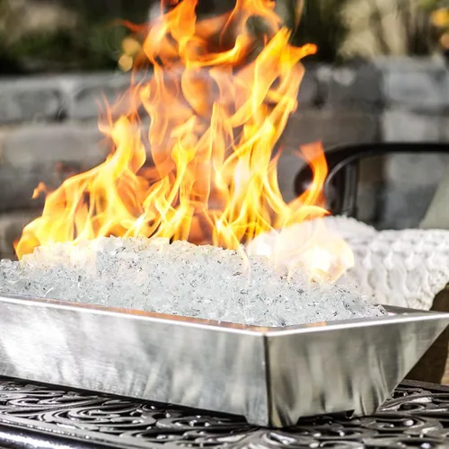 Miniatura 2 de onlyfire - Cristales para hacer fuego para fogatas naturales o de propano, chimeneas o troncos de gas, 10 libras