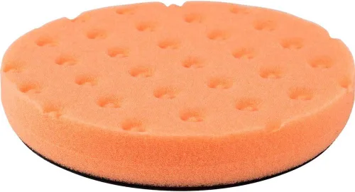 Miniatura 2 de Makita T-02674 Almohadilla de pulido de espuma de gancho y bucle de 5-1/2", naranja