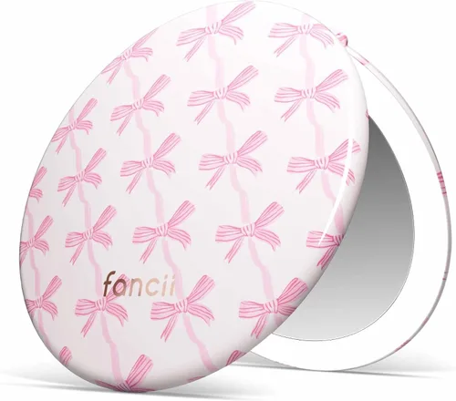 Miniatura 16 de Fancii Taylor espejo de maquillaje de viaje con luz LED, recargable, aumento 10x/1x, sistema de iluminación Tru-Glow, XL grande de 5 pulgadas