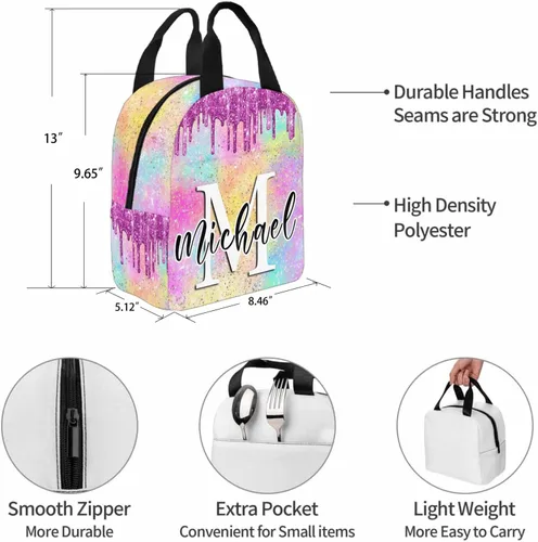 Miniatura 138 de Texto personalizado Elefante desgaste gafas mochila mochila mochila casual Daypack bolsa para mamá niñas, color86-4, Mochilas Daypack