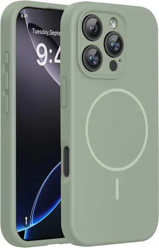 Miniatura 256 de Miracase Funda diseñada para iPhone 13, con protector de pantalla de vidrio templado, forro de microfibra suave antiarañazos, funda de goma