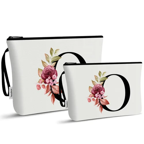 Miniatura 175 de Vavabox A-Z Bolsa de Maquillaje Personalizada, Regalos de Cumpleaños para Mujeres y Mamá, Regalos para la Mejor Amiga, Bolsa de Cosméticos