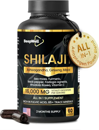 Miniatura 10 de Resina Shilajit – Resina natural Shilajit orgánica pura del Himalaya para hombres y mujeres, ácido fúlvico chilajil 85+ minerales traza 80 porciones