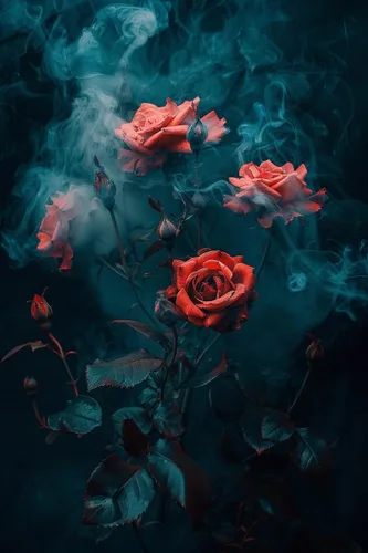 Miniatura 2 de The Parfumerie Botella de aceite de perfume Red Rose Attar grado A, sin alcohol, 1/3 oz (0.3 fl oz de Rollon)