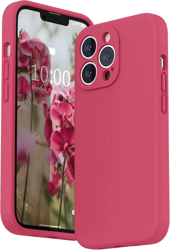 Miniatura 33 de SURPHY Funda para iPhone 13 Pro con protector de pantalla, Fundas de silicona líquida para iPhone 13 Pro