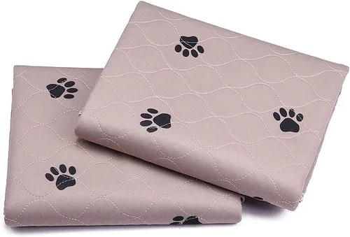 Miniatura 4 de Almohadillas lavables para cachorros, almohadillas reutilizables para entrenamiento de mascotas, tapete grande para cama de perro, impermeable