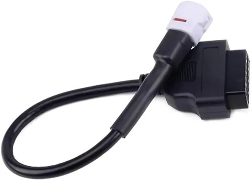 Miniatura 3 de Adaptador de diagnóstico de 4 pines a OBD2 escáner de motocicleta apto para YA motocicleta ATV YZF R1 R6 XSR-700 conector macho de 4 agujas