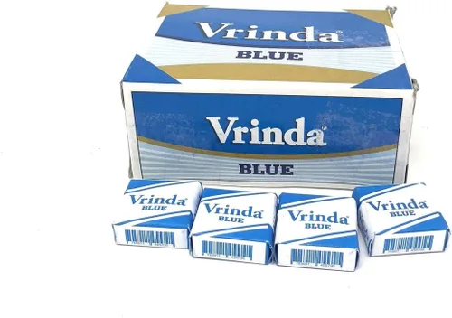 Miniatura 3 de Vrinda Cuadrados azules Caja de 48