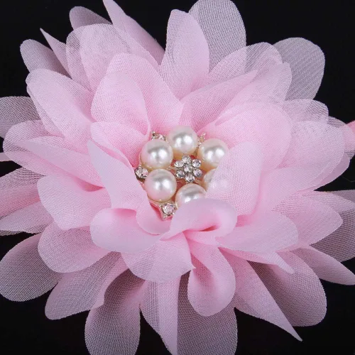 Miniatura 4 de Katutude Accesorios de fotografía para bebé recién nacido, alas de ángel de plumas rosadas, conjunto de diadema de flores, accesorios de fotos