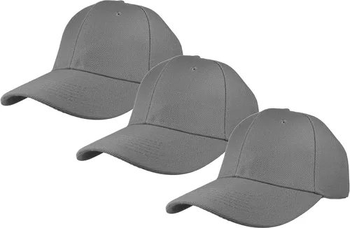 Miniatura 41 de Gelante - Gorra lisa de béisbol ajustable con correa trasera (3 unidades)