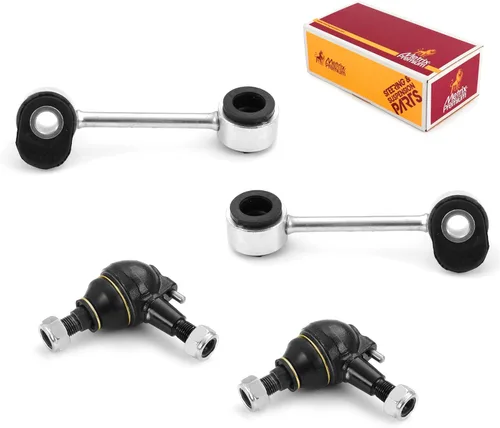 Miniatura 175 de Metrix Premium Chassis Parts - Juego de 4 piezas de articulación de rótula superior y barra estabilizadora delantera para Ford Ranger RWD 1998-2011
