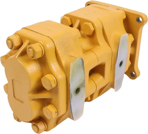 Miniatura 6 de HOLDWELL Bomba tándem hidráulica 07400-30102 0740030102 0740030100 compatible con el cargador de orugas Komatsu D75S-3 D75S-5