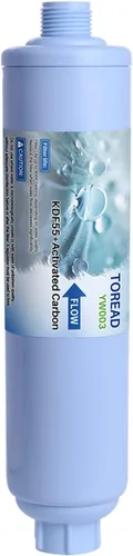 TOREAD Filtro de manguera de jardín para llenado de jacuzzi, spa, piscina, reduce el cloro, metales pesados, agua dura, prefiltro de extremo de