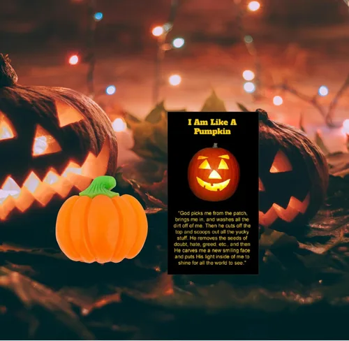 Miniatura 7 de Biblebanz 38 juegos de tarjetas de felicitación de bolsillo con diseño de calabaza con forma de calabaza con forma de calabaza alternativas
