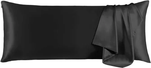 Miniatura 54 de THXSILK Funda de almohada de seda de morera 100% para cabello y piel, funda de almohada de seda hipoalergénica, suave, transpirable, con cremallera