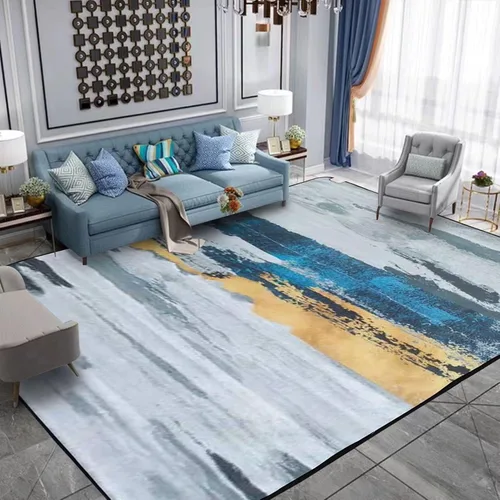 JKGHK Leather Heated Floor Carpet, Infrared Floor Heater Mat, Portable Heated Area Rug with Adjustable Thermostat, Fast Heating Floor Heating System