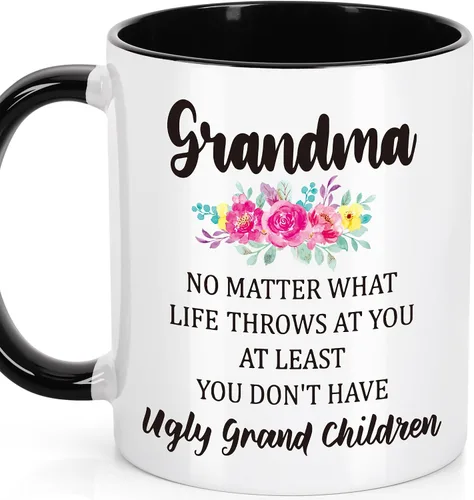 Miniatura 9 de LEJIAJINW Regalos de 80 cumpleaños para hombres y mujeres – Regalos para mujer de 80 años de edad, regalo de cumpleaños 80 para él – Taza de café