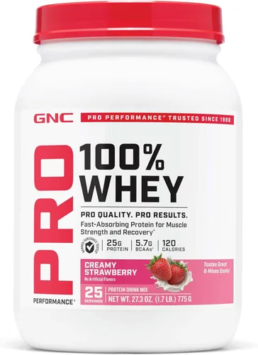 Miniatura 15 de GNC Pro Performance 100% proteína de suero en polvo Apoya el metabolismo saludable y la recuperación muscular magra Chocolate Supreme 12