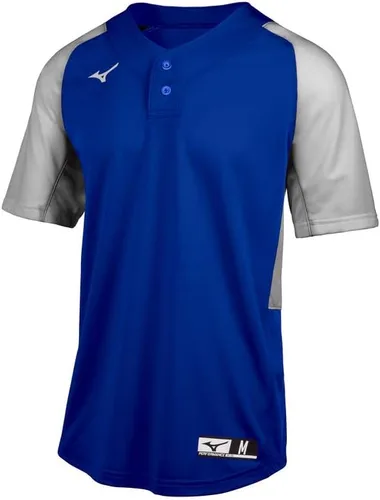 Miniatura 7 de Mizuno Camiseta de béisbol con botón completo Aerolite