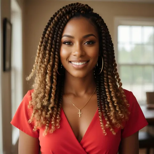 Miniatura 11 de Fulcrum Pelo de ganchillo Passion Twist de 10 pulgadas, 8 paquetes de cabello pretrenzado y pretrenzado para mujeres negras (10 pulgadas
