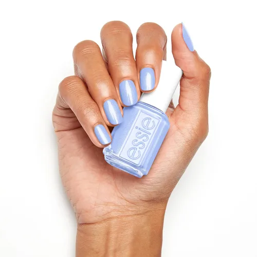 Miniatura 12 de essie Esmalte de uñas de calidad de salón, vegano sin 8, azul aciano, Bikini So Teeny, 0.46 onzas líquidas (paquete de 2)
