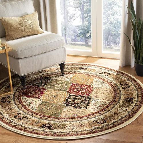 Miniatura 14 de SAFAVIEH Lyndhurst Collection LNH221C - Alfombra cuadrada de 8 pies multicolor / beige tradicional oriental, no desprende pelusa, para sala