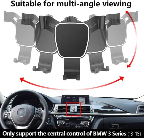 Miniatura 5 de Soporte de teléfono de coche para BMW Serie 3 2013-2018, BMW Serie 4 2014-2020 F30 F32, accesorios de automóvil, soporte de navegación, decoración