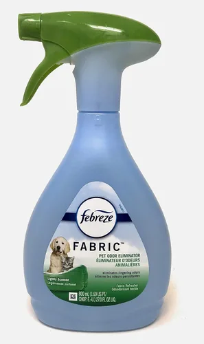 Miniatura 4 de Febreze Paquete económico de renovación de tela, eliminador de olores de mascotas y desodorante de tela extra resistente, 27 onzas líquidas, paquete